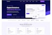 design creative and innovative landing page or website