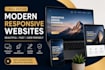 design readymag, brizy and designmodo websites