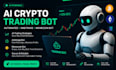 develop ai crypto trading bot, automated trading bot, arbitrage and memecoin bot