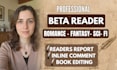 beta read, romance beta reader, beta reader fantasy, alpha reader beta reader