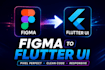 convert figma to responsive flutter UI with clean code
