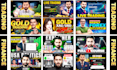 design highly clickable custom youtube thumbnails