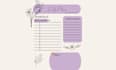 design aesthetic daily planner printable
