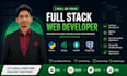 be your full stack web developer using python django