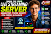 fix nginx rtmp, ffmpeg, webrtc and iptv streaming server issues fast