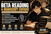 provide beta reading critique and honest feedback