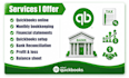 do bookkeeping, quickbooks setup, cleanup, catchup, and bank reconciliation
