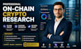 provide on chain crypto research, blockchain analysis, token summary