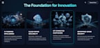 create a modern ai saas landing page website