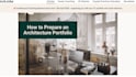 design squarespace architecture portfolio website architectural firm website