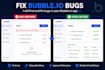 develop bubble io web app developer bubble io app developer bubble development