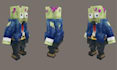 create minecraft 3d models with animation in blockbench hytale model and texture