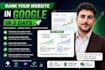 rank your website in google in 3 days