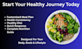 provide a personalized healthy meal schedule