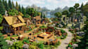 create low poly voxel game assets blockbench models for hytale