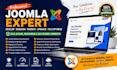 develop, update, migrate, redesign, upgrade, fix error or issue joomla website