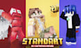 create a high quality 3d render of your minecraft skin in 24h