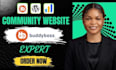 build premium learndash lms and buddyboss community website