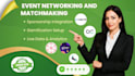 setup professional event networking and matchmaking