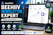 setup beehiiv email newsletter for growth
