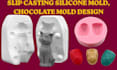 design 3d silicone mold slip casting mold 3d model mould design ready print stl