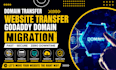 do domain transfer website transfer and godaddy domain migration