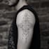 create unique custom geometric tattoo design