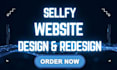 do sellfy website design, redesign sellfy store, shopify website creation
