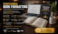 do book formatting for amzon kdp, ingramspark, paperback formatting, print ready