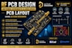 rf pcb design, antenna schematic and high speed pcb layout in altium designer