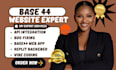 base44 bug fix expert base44 to wordpress base44 integration base44 deployment