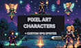 create stunning pixel art for games, nfts, pixel characters