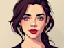 design a custom vector face portrait with professional quality