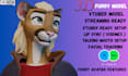 create custom vrchat avatar, furry vtuber model, anime vrchat avatar