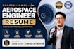 write aerospace engineer resume, cover letter and linkedin