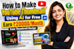 create viral youtube thumbnails with high CTR design