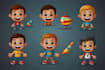 create vector cartoon graphics in short terms