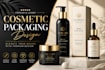 design luxury cosmetic packaging and label design