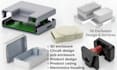design pcb enclosure, board casing printable 3d mechanical housing product model