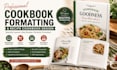 write design cookbook recipe editable layout cookbook formatting cookbook cover