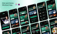 provide a complete IOS and android app UI UX solution