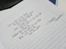 handwrite notes and messages