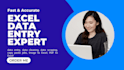do data entry, copy paste, data input