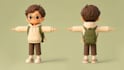 create a cute 3d character or mascot for your brand or game