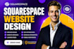 build squarespace website design or redesign squarespace website development