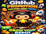 do organic github promotion to gain star fork repo traffic organic github pro