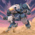 draw amazing character mecha robot illustration