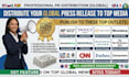 do press release distribution and writing to top press release media outlets