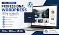 create a professional worldpress website