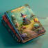 create an amazing cartoon book cover design